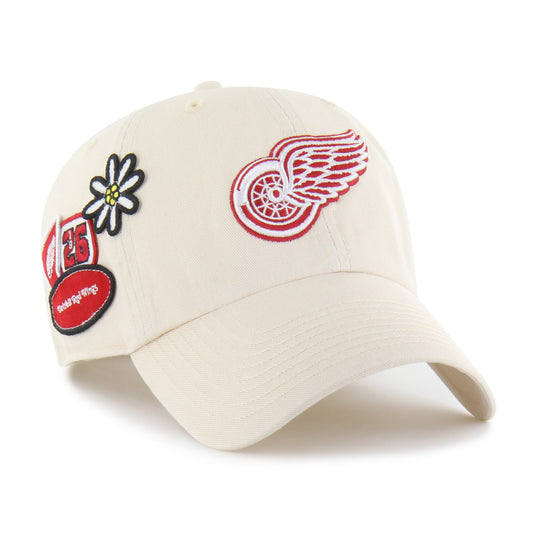 DETROIT RED WINGS BADGES '47 CLEAN UP