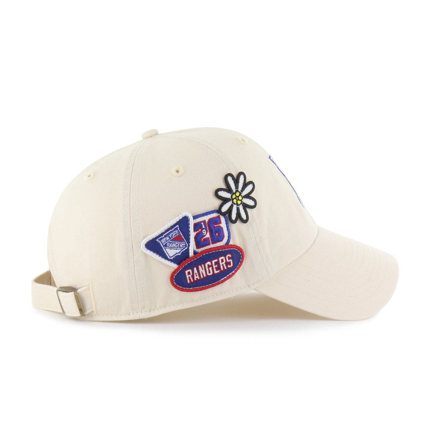 NEW YORK RANGERS BADGES '47 CLEAN UP
