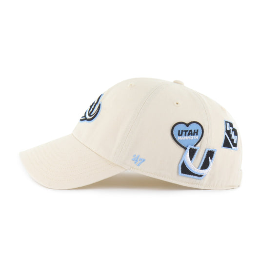 UTAH MAMMOTH BADGES '47 CLEAN UP