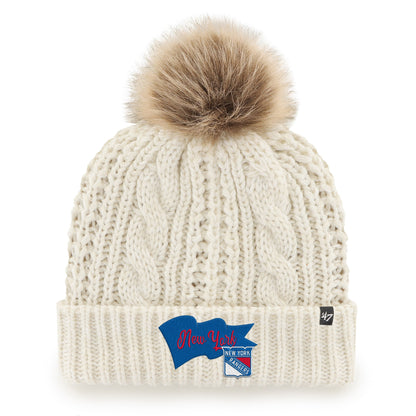 NEW YORK RANGERS WAVE BANNER '47 MEEKO CUFF KNIT WOMENS
