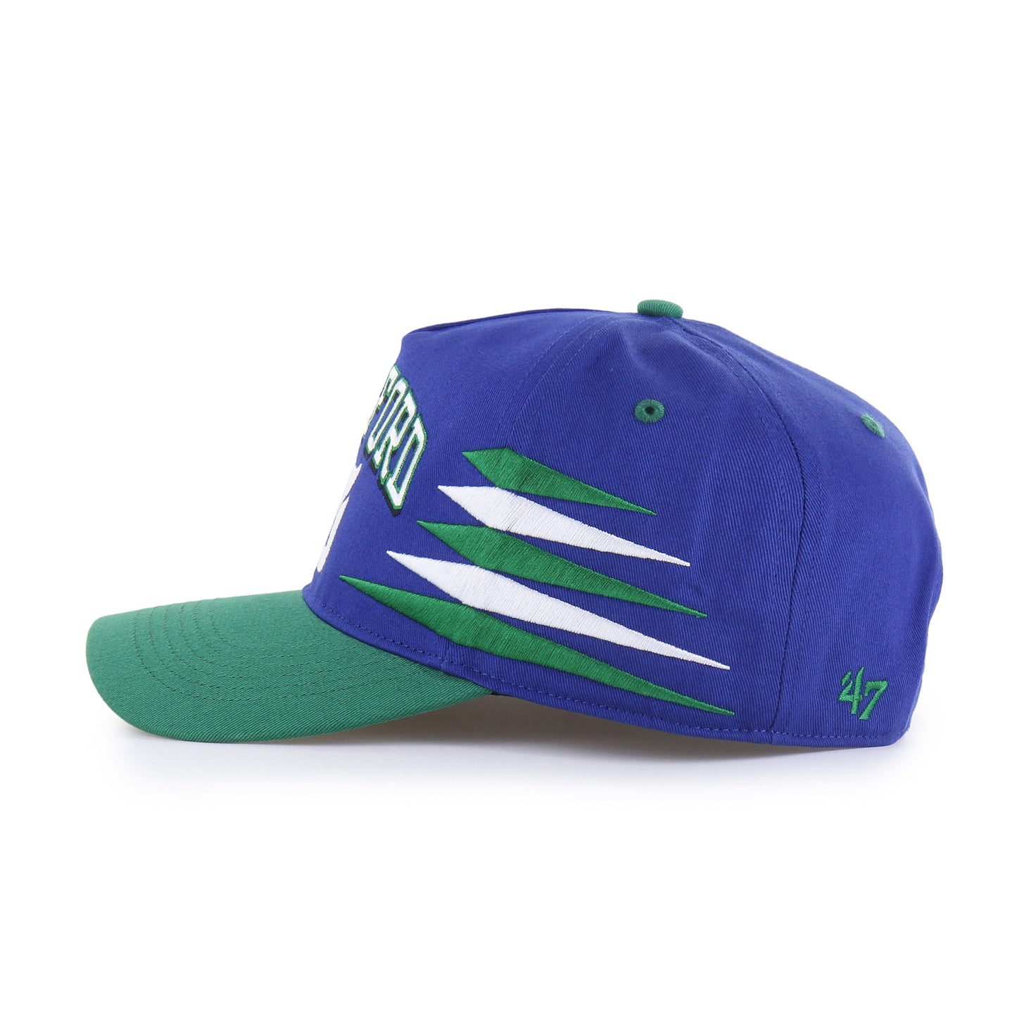 HARTFORD WHALERS VINTAGE DIAMOND CUT '47 HITCH