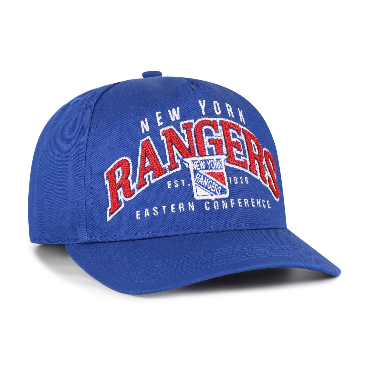 NEW YORK RANGERS VINTAGE SMALL BACK SHIELD '47 HITCH