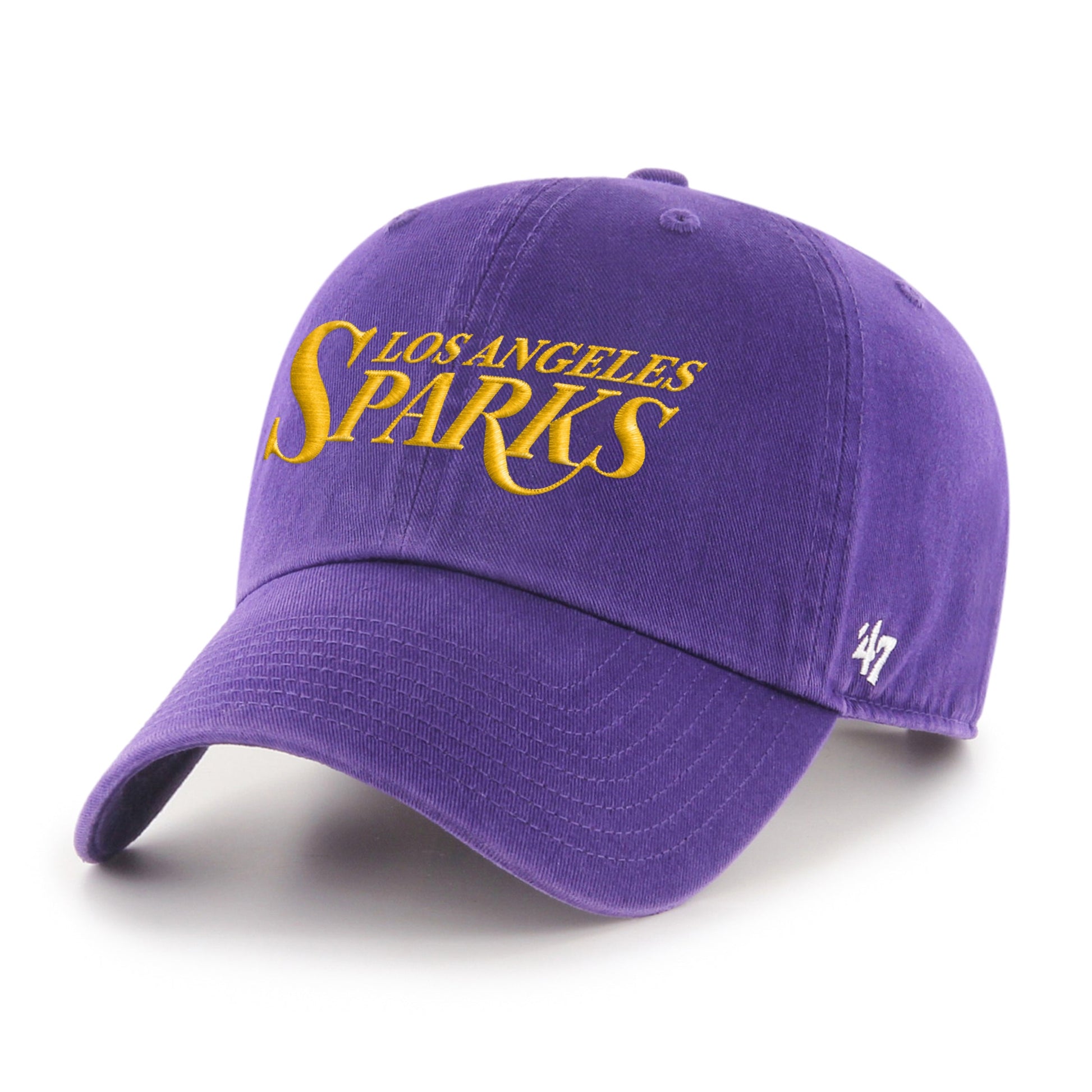 Los Angeles Sparks Ballpark Script Shot '47 Clean Up