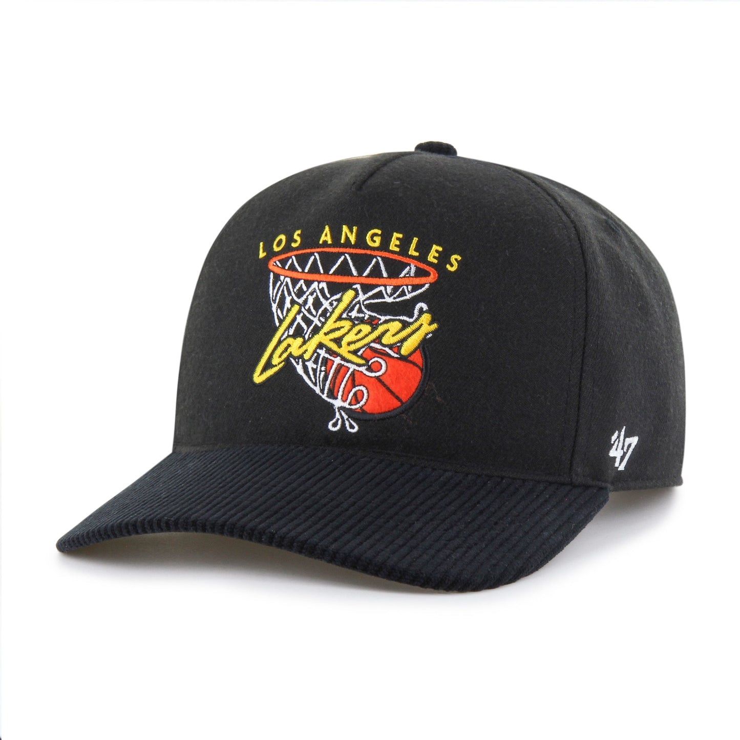 LOS ANGELES LAKERS HOOPS CORD '47 HITCH RF RELAXED FIT
