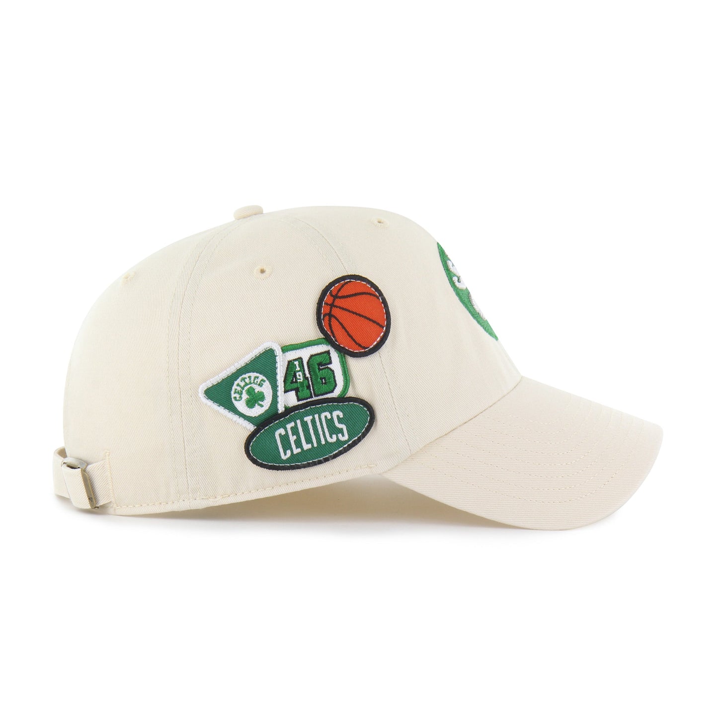 BOSTON CELTICS BADGES '47 CLEAN UP