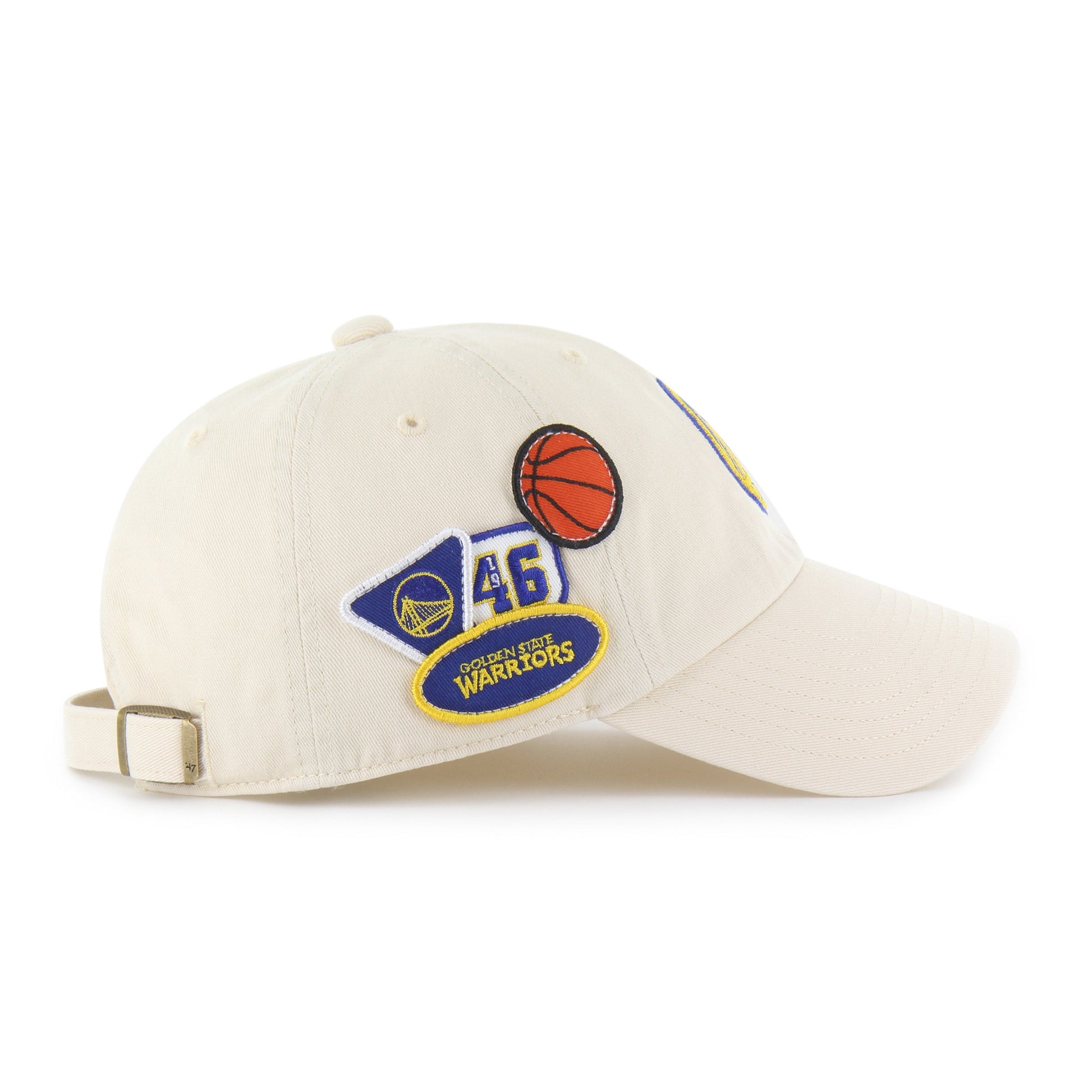 GOLDEN STATE WARRIORS BADGES '47 CLEAN UP