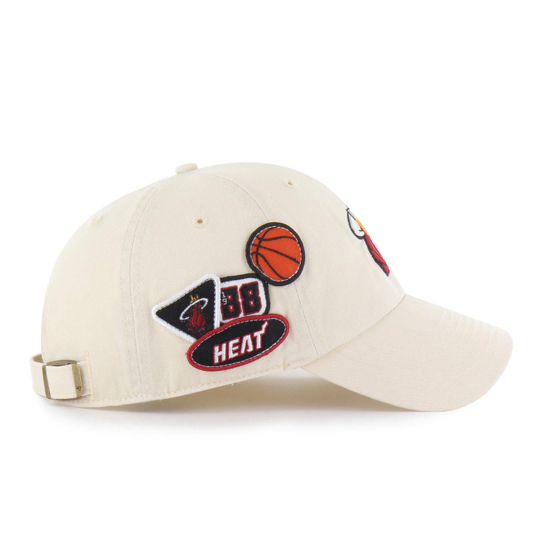 MIAMI HEAT BADGES '47 CLEAN UP