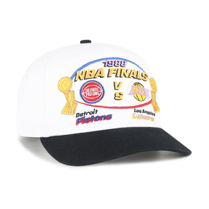 DETROIT PISTONS VS. LOS ANGELES LAKERS NBA FINALS DUELING '47 HITCH