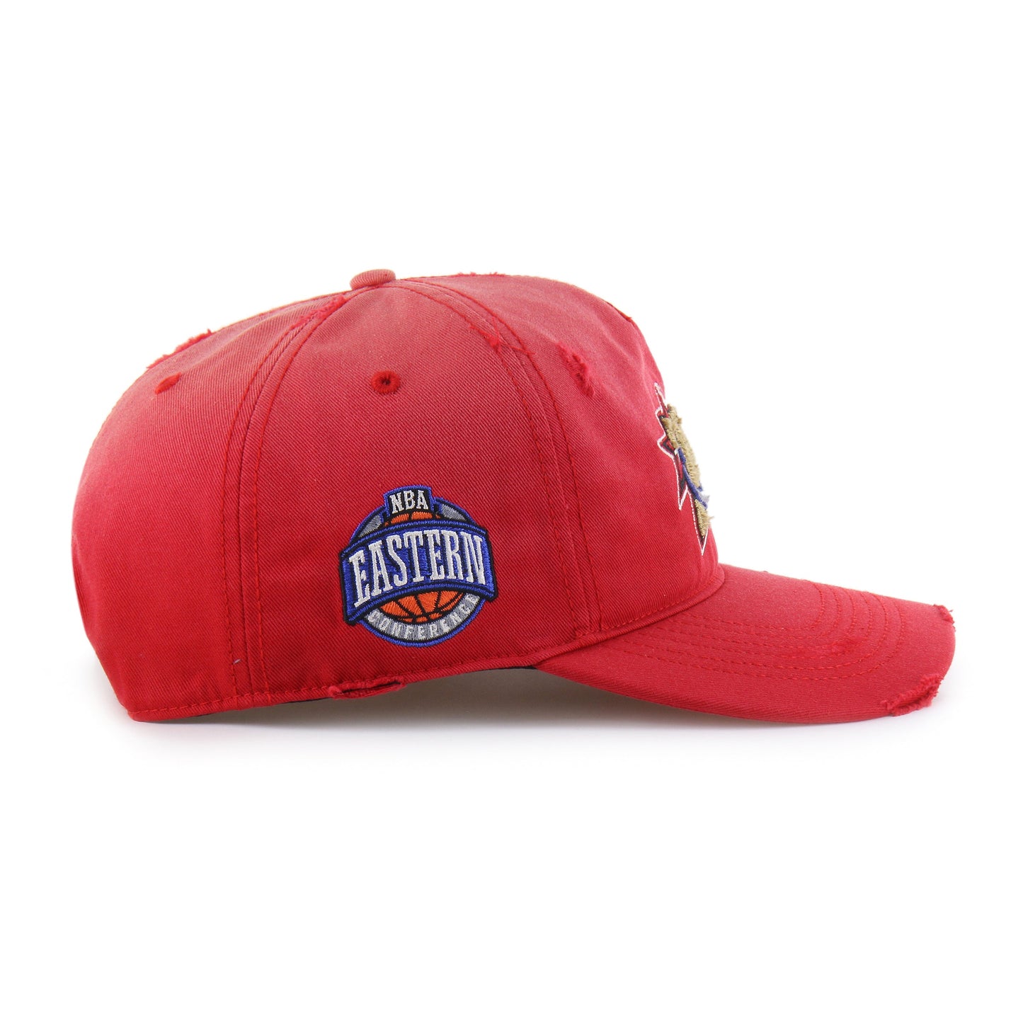 PHILADELPHIA 76ERS HARDWOOD CLASSICS WORN '47 HITCH LC LOW CROWN