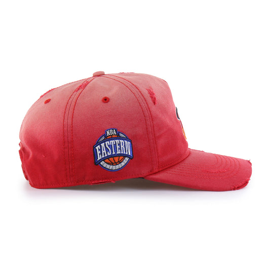 MIAMI HEAT HARDWOOD CLASSICS WORN '47 HITCH LC LOW CROWN