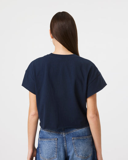 NEW YORK YANKEES WIN BIG '47 OVERSIZED NOTCH NECK TEE WOMENS