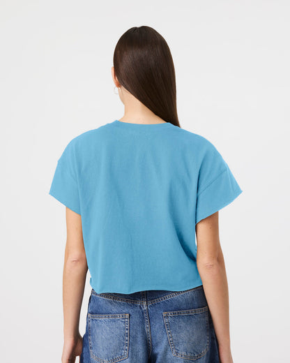 TAMPA BAY RAYS WIN BIG '47 OVERSIZED NOTCH NECK TEE WOMENS