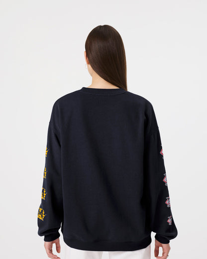 MILWAUKEE BREWERS GO BIG '47 OVERSIZED CREW WOMENS