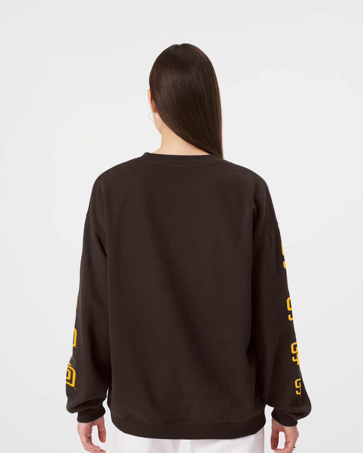 SAN DIEGO PADRES GO BIG '47 OVERSIZED CREW WOMENS