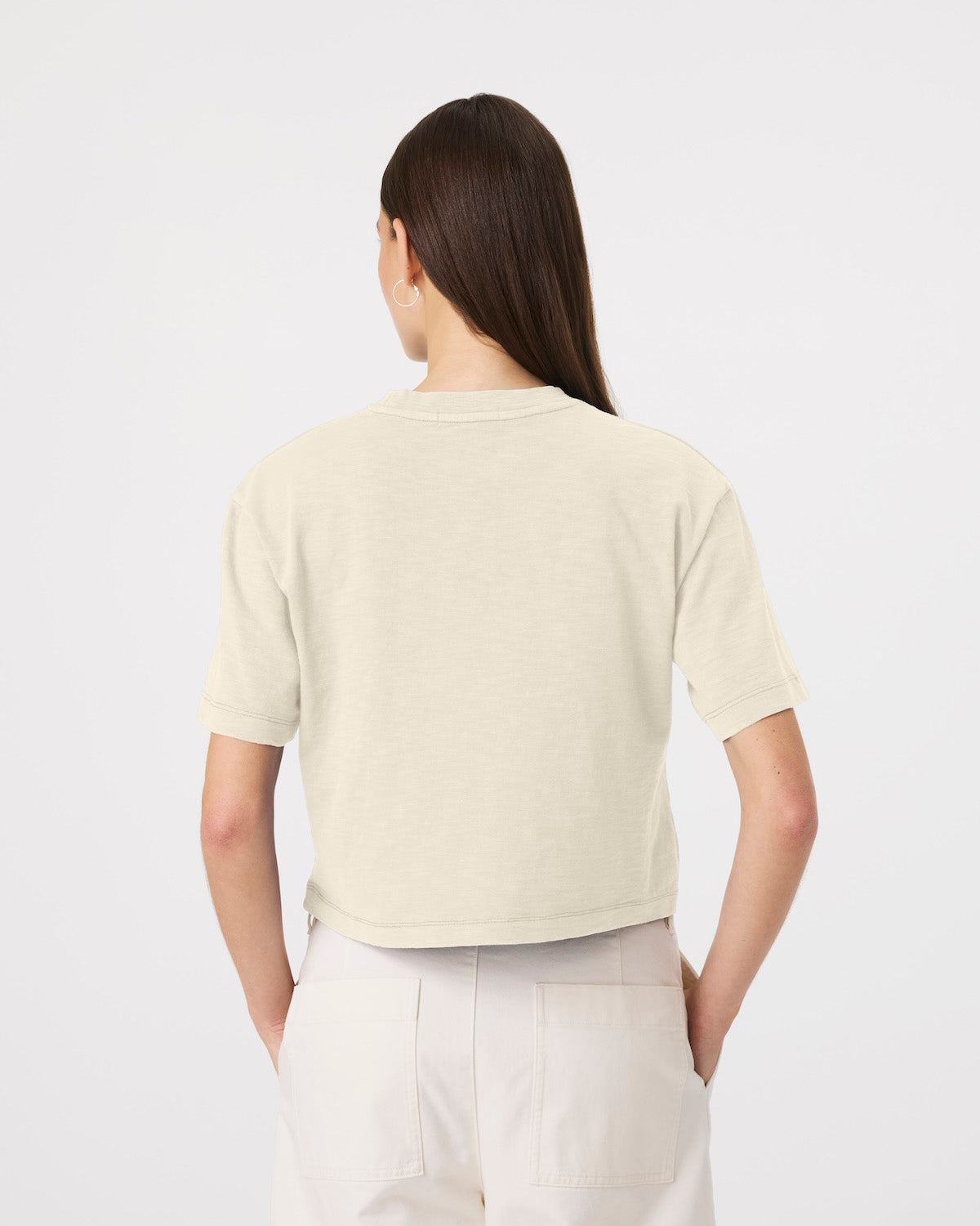 SAN DIEGO PADRES MINDI HEAVY '47 SLUB CROP TEE WOMENS