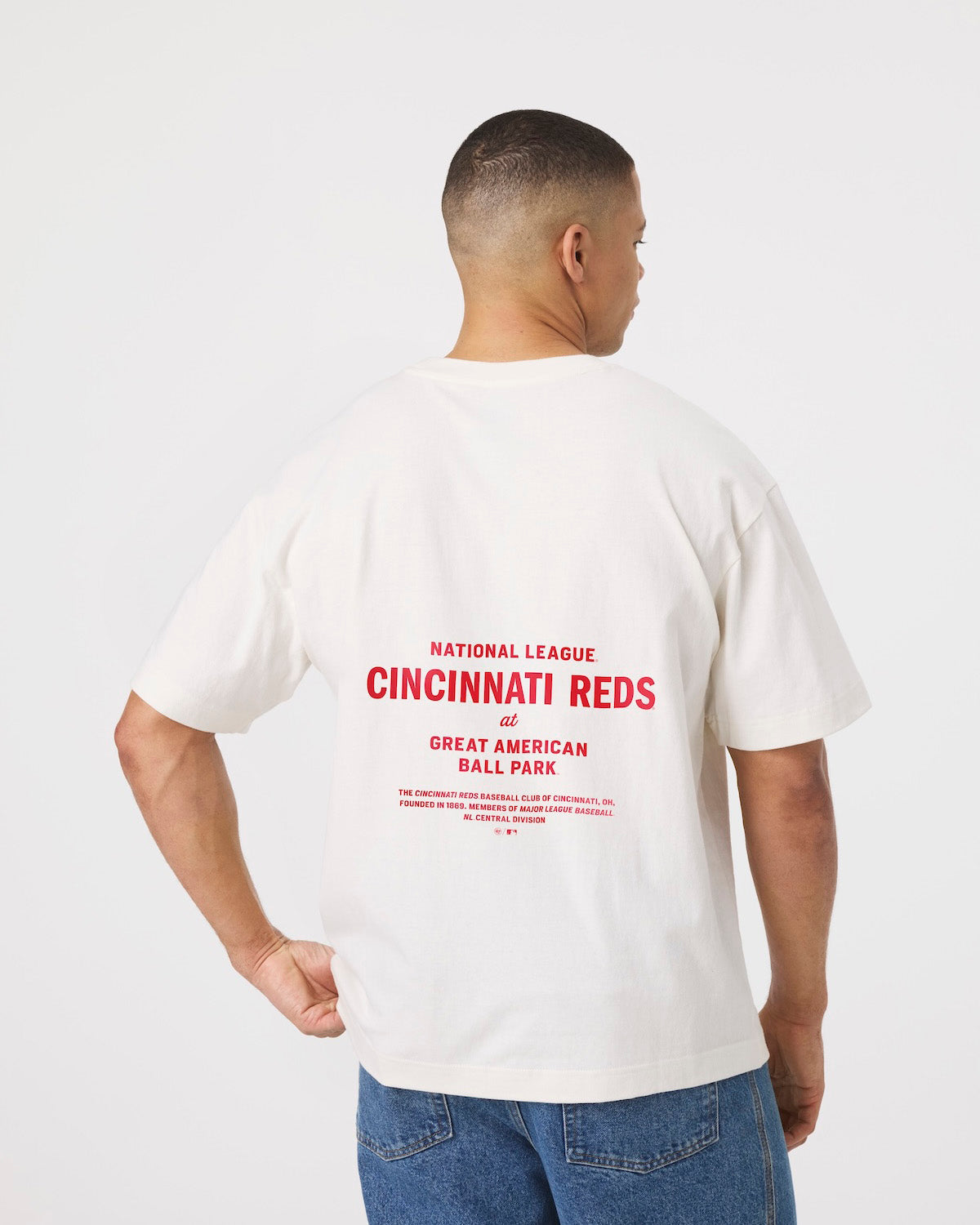 CINCINNATI REDS LEON '47 FOUNDATION TEE