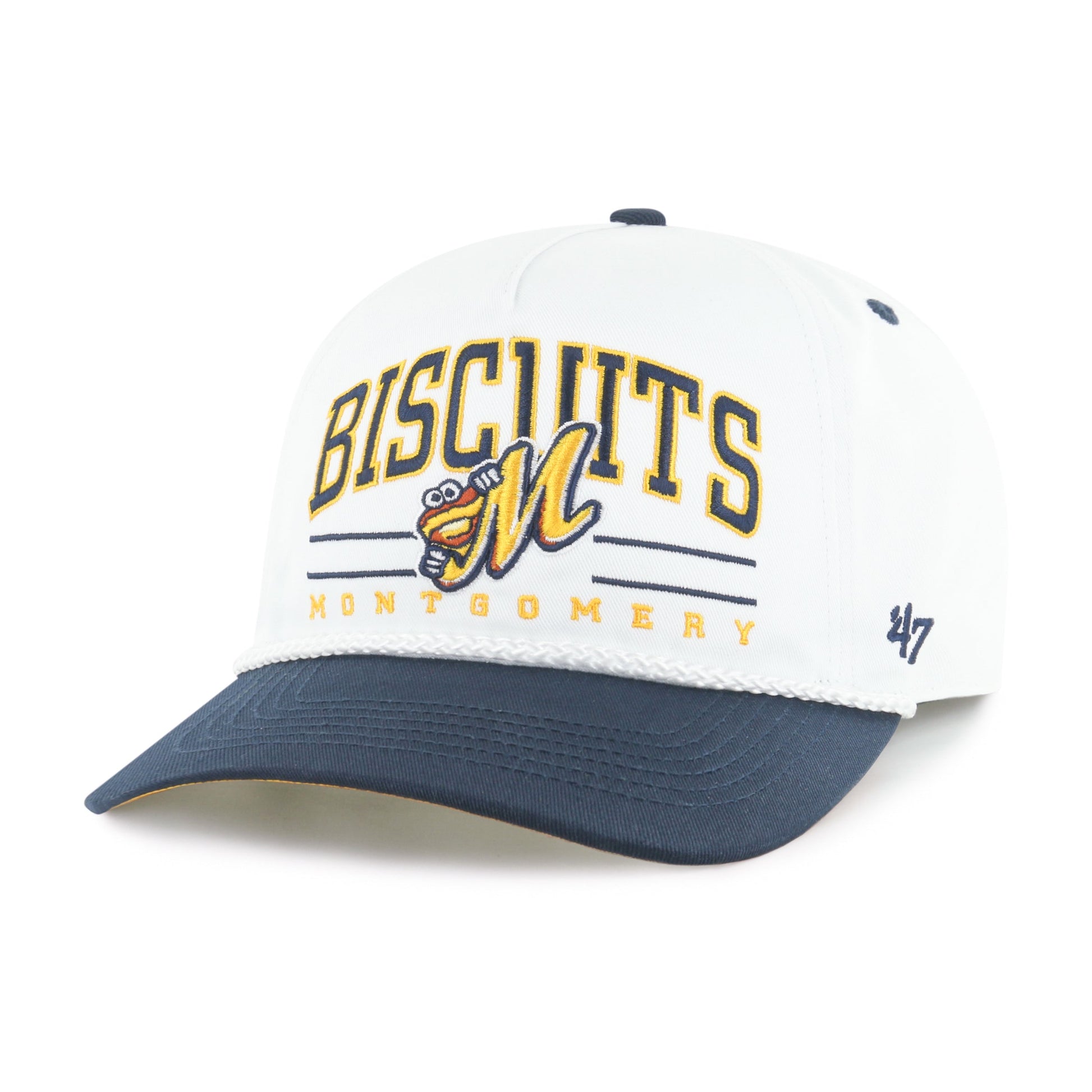 MONTGOMERY BISCUITS ROSCOE ROPE TWO TONE '47 HITCH