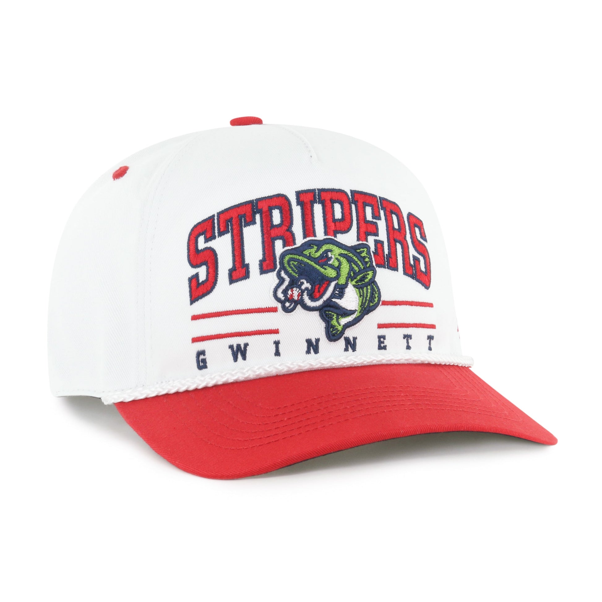 GWINNETT STRIPERS ROSCOE ROPE TWO TONE '47 HITCH