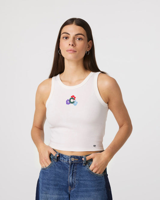 CHICAGO CUBS OMA '47 BABY RIB TANK WOMENS