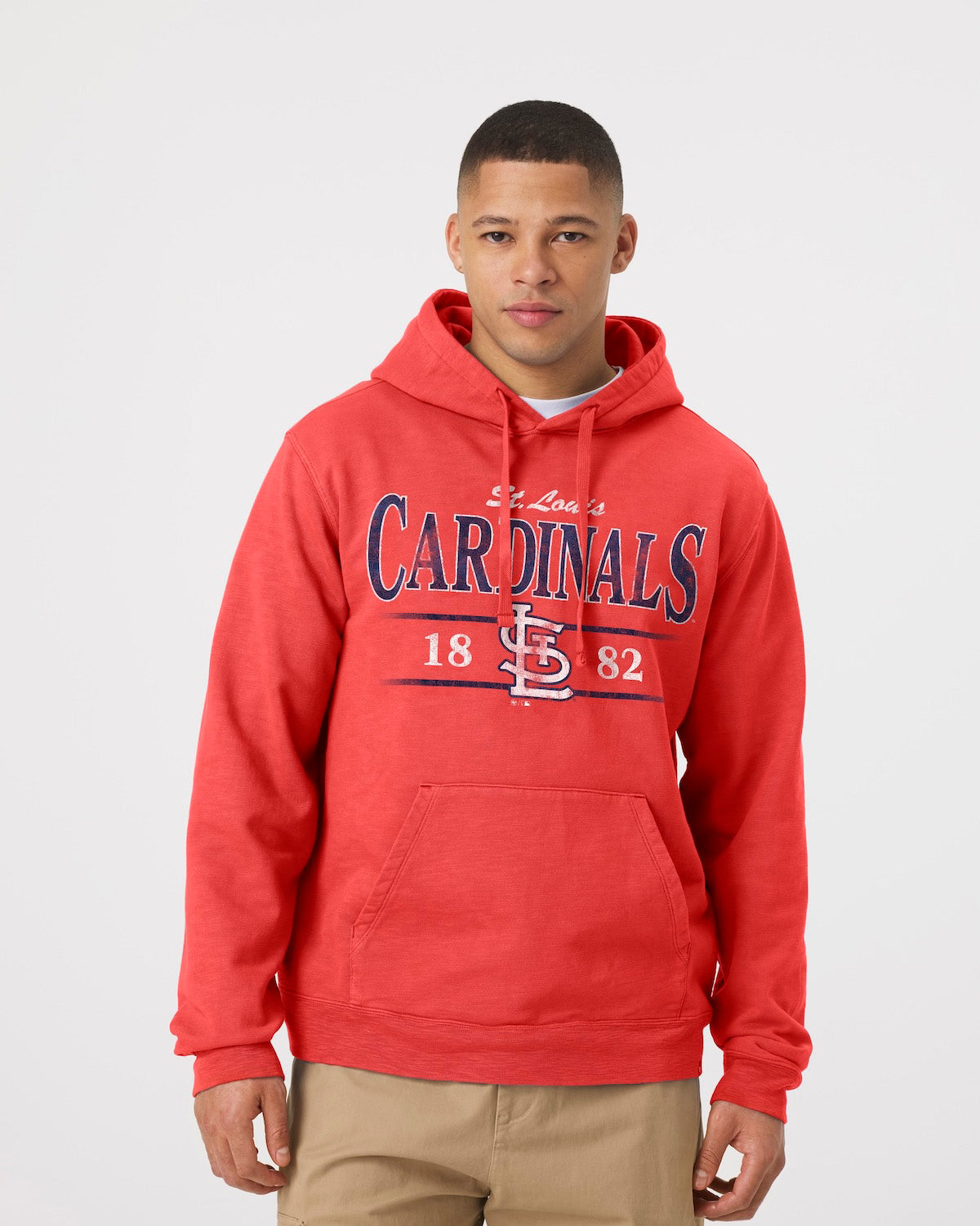 ST. LOUIS CARDINALS RECLAIMED '47 SLUB FRENCH TERRY HOOD