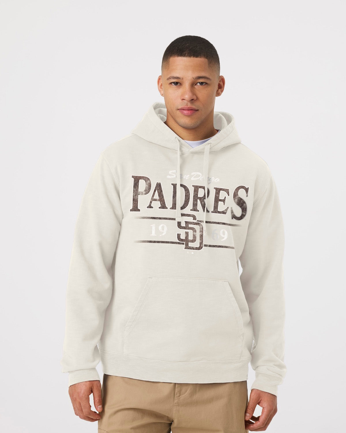 SAN DIEGO PADRES RECLAIMED '47 SLUB FRENCH TERRY HOOD