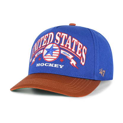 USA HOCKEY VINTAGE SPLIT BANNER '47 HITCH