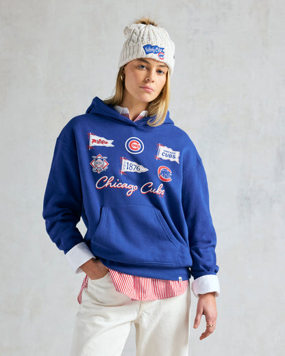 CHICAGO BLACKHAWKS WAVE BANNER '47 MEEKO CUFF KNIT WOMENS