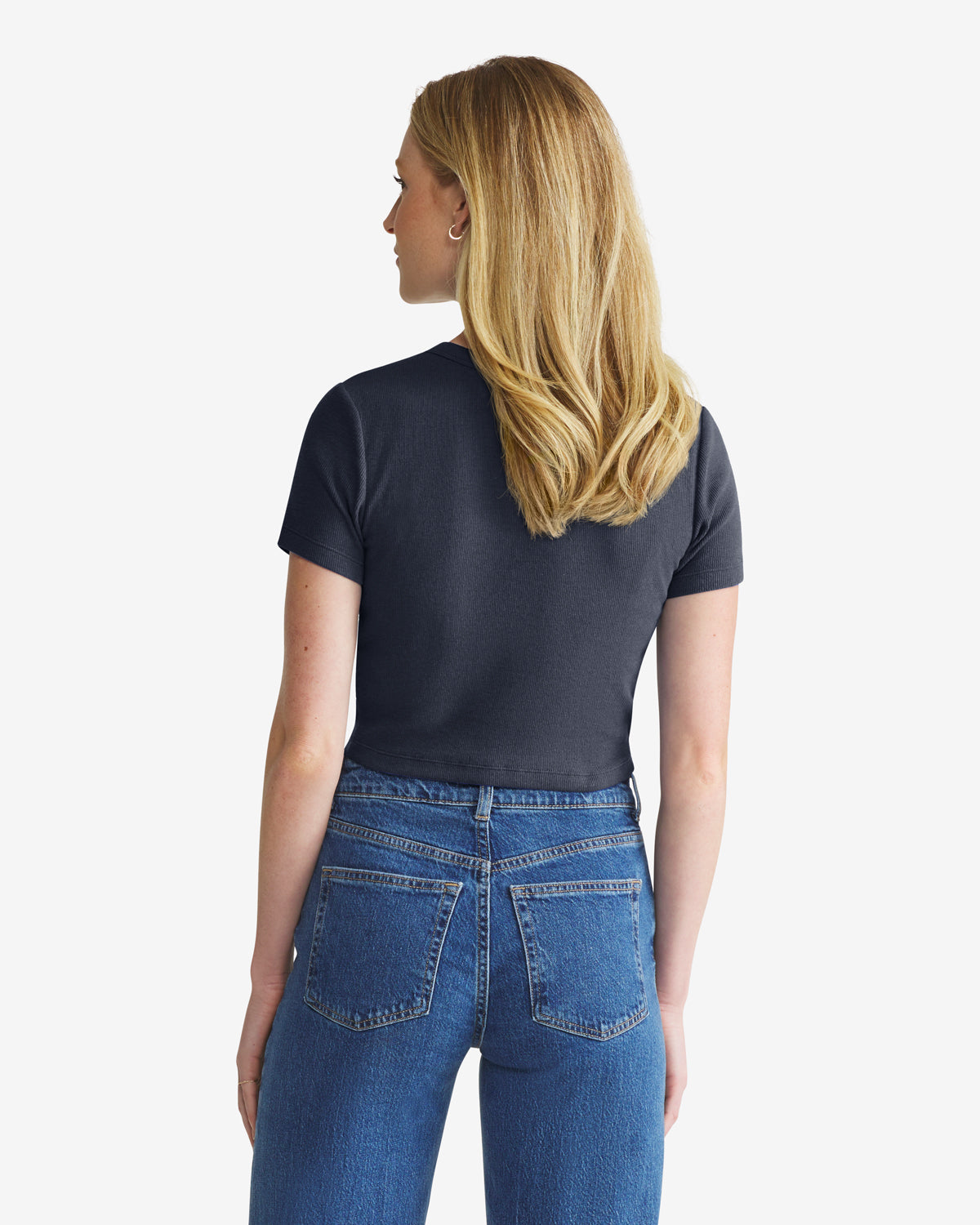 NEW YORK YANKEES MICRO EMB '47 BABY RIB TEE WOMENS