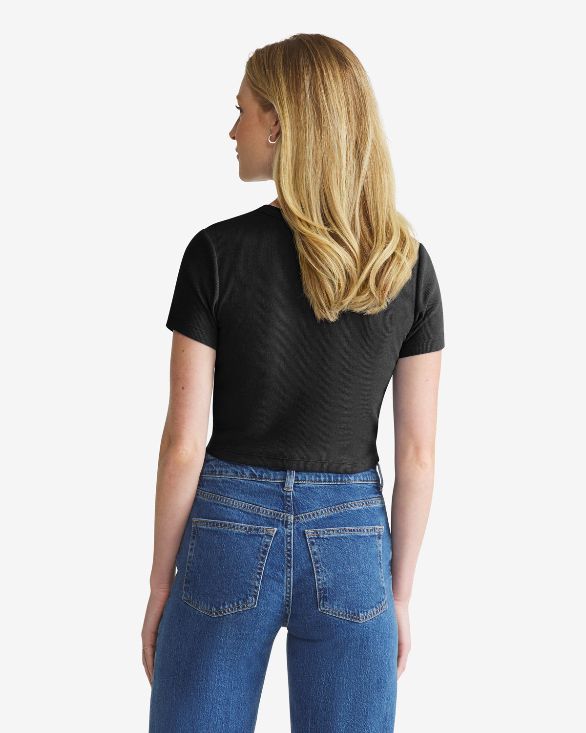 SAN FRANCISCO GIANTS MICRO EMB '47 BABY RIB TEE WOMENS