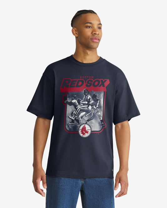 BOSTON RED SOX COOPERSTOWN INFIELD FLY '47 FOUNDATION TEE