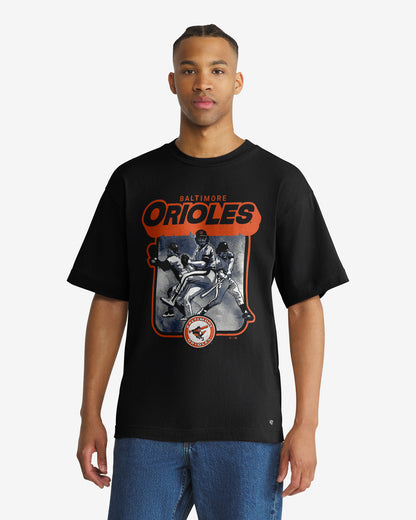 BALTIMORE ORIOLES COOPERSTOWN INFIELD FLY '47 FOUNDATION TEE