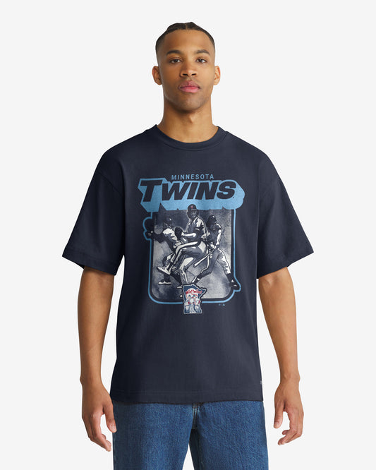MINNESOTA TWINS COOPERSTOWN INFIELD FLY '47 FOUNDATION TEE