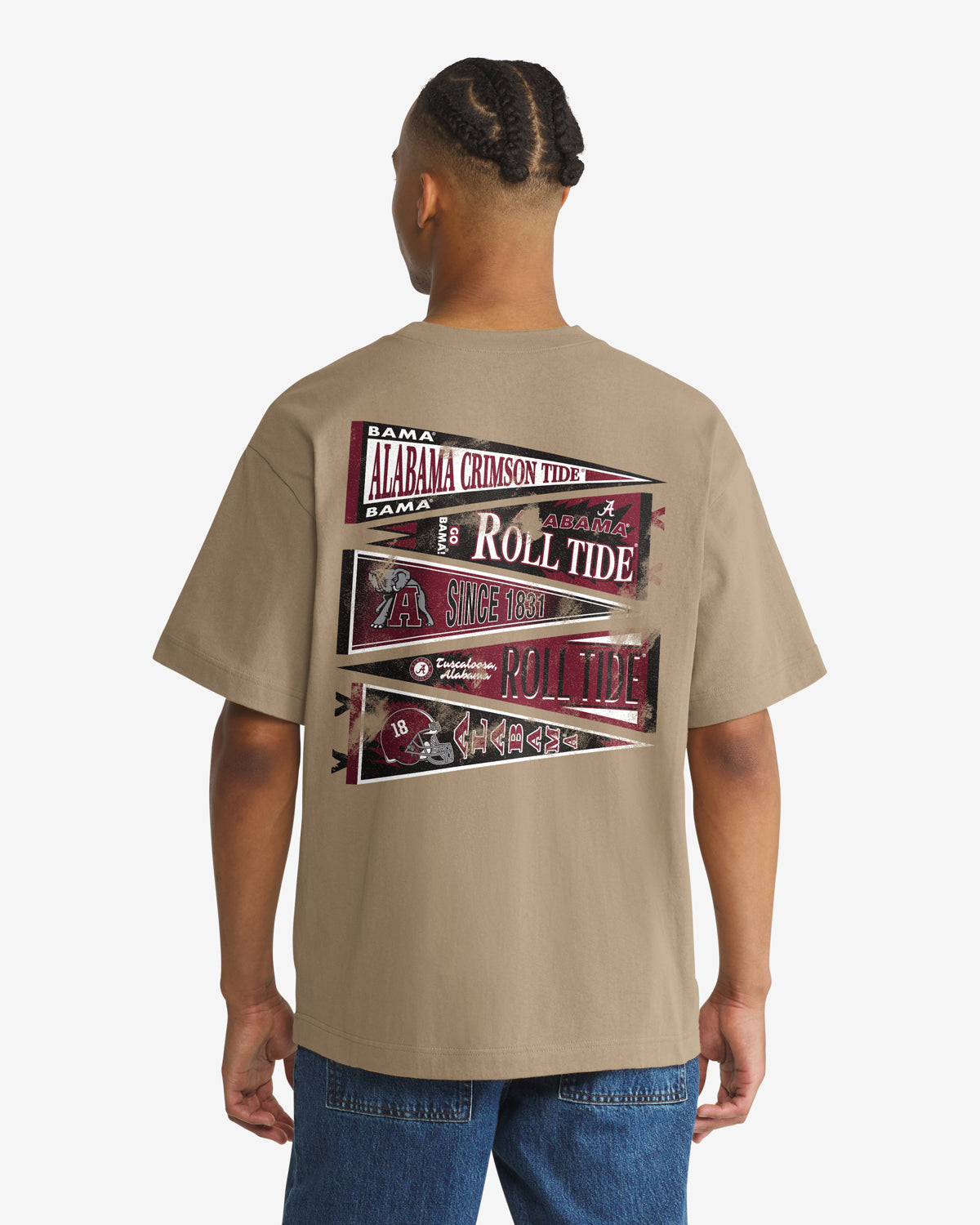 ALABAMA CRIMSON TIDE BACKER '47 FOUNDATION TEE