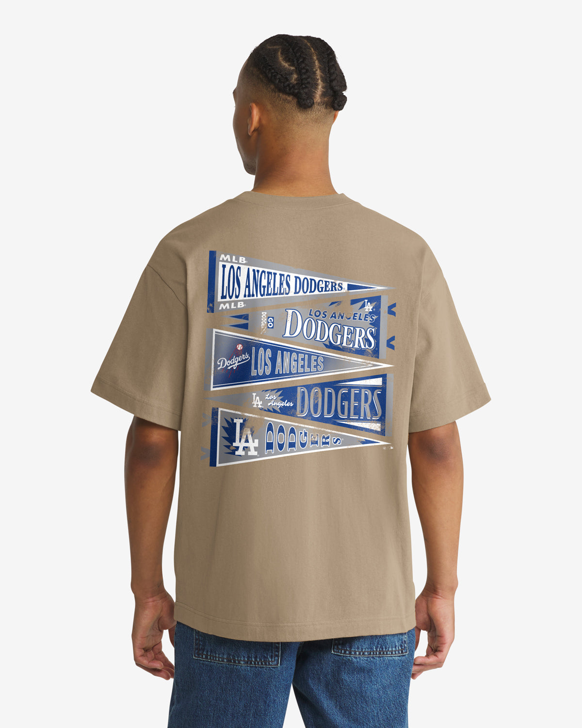 LOS ANGELES DODGERS BACKER '47 FOUNDATION TEE