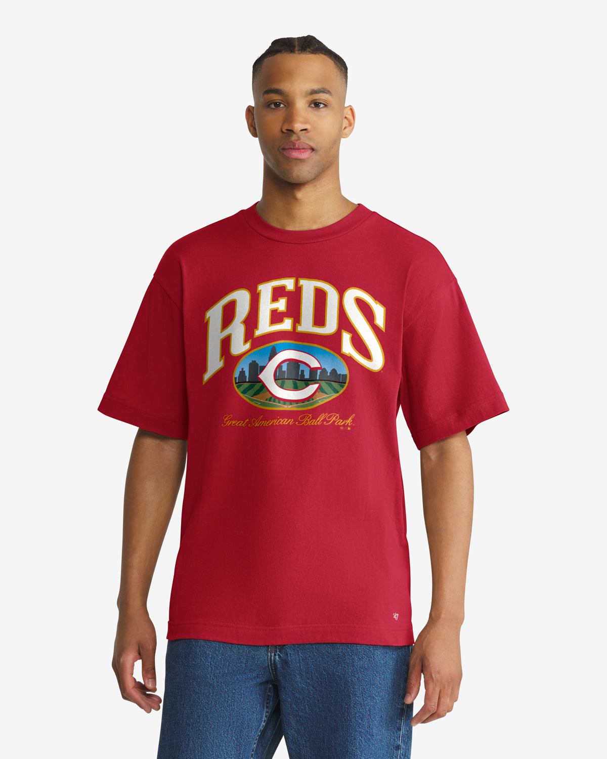 CINCINNATI REDS OPEN CITY '47 FOUNDATION TEE