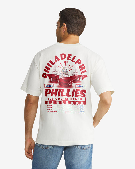 Philadelphia Phillies Ice Cream Stand '47 Foundation Tee