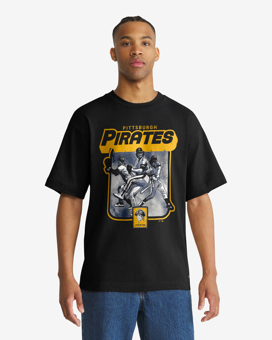 PITTSBURGH PIRATES COOPERSTOWN INFIELD FLY '47 FOUNDATION TEE