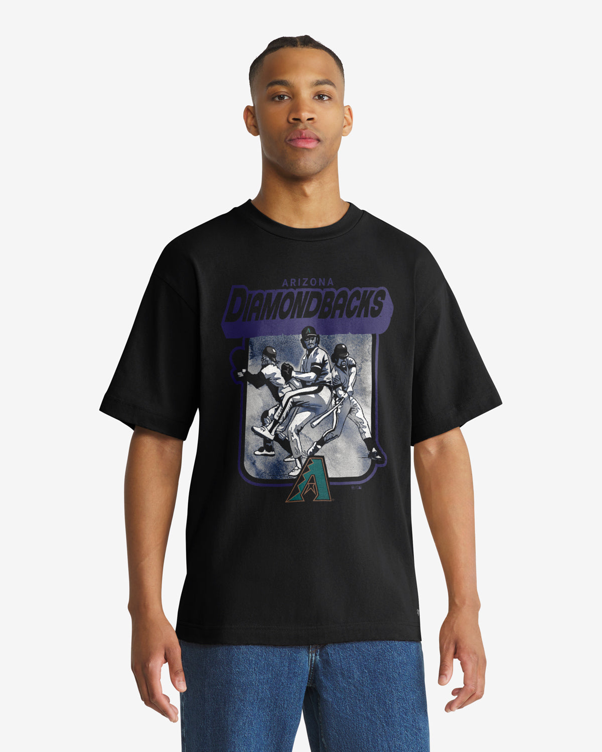 ARIZONA DIAMONDBACKS COOPERSTOWN INFIELD FLY '47 FOUNDATION TEE