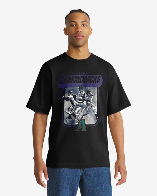 ARIZONA DIAMONDBACKS COOPERSTOWN INFIELD FLY '47 FOUNDATION TEE