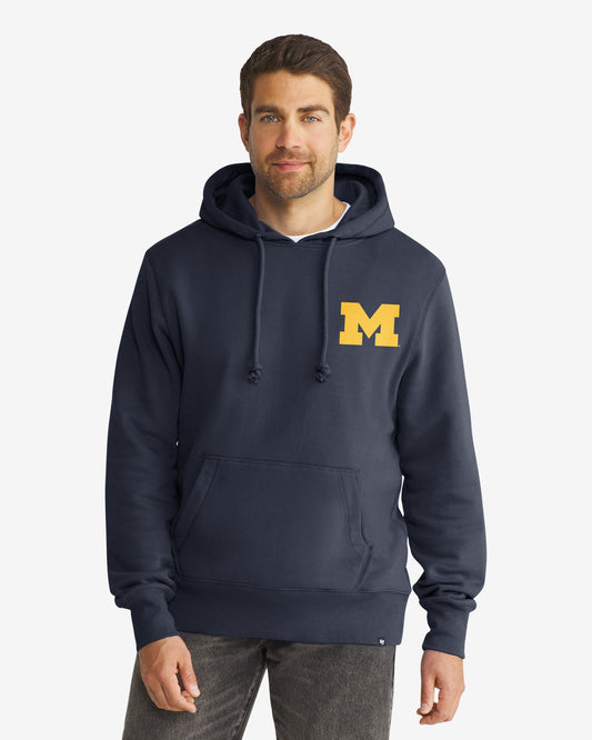 MICHIGAN WOLVERINES BACKER '47 HEADLNE HOOD