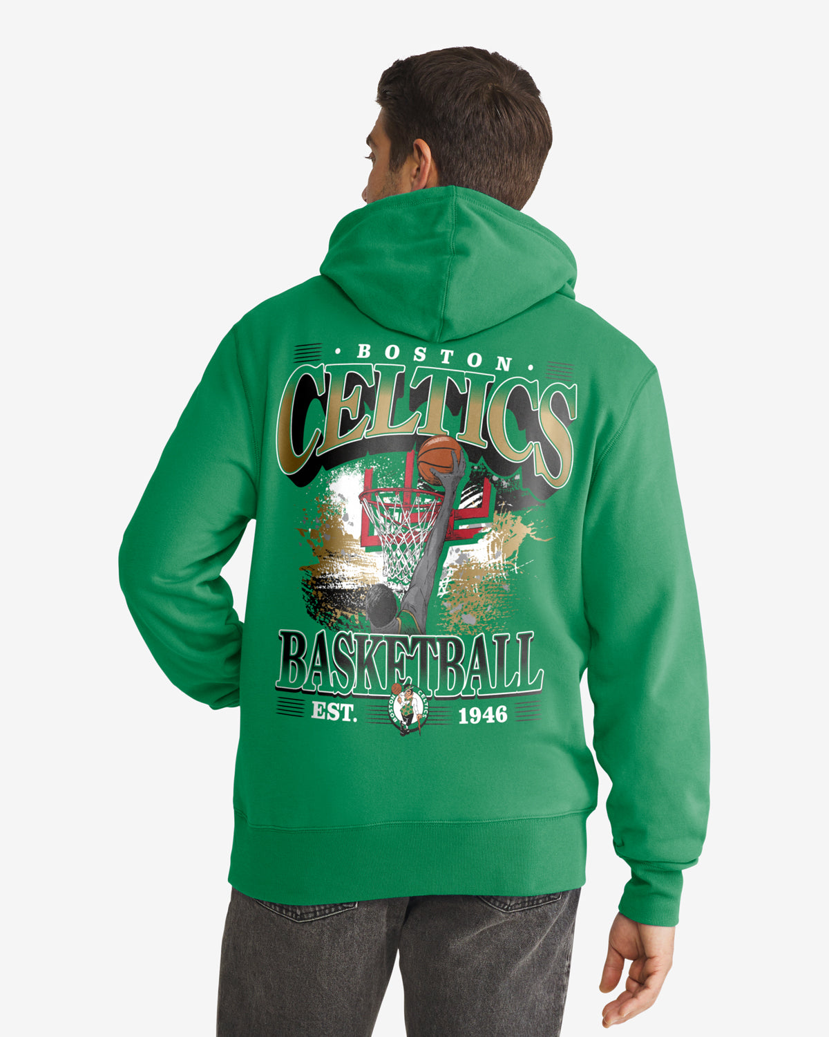 BOSTON CELTICS BACKER '47 HEADLNE HOOD