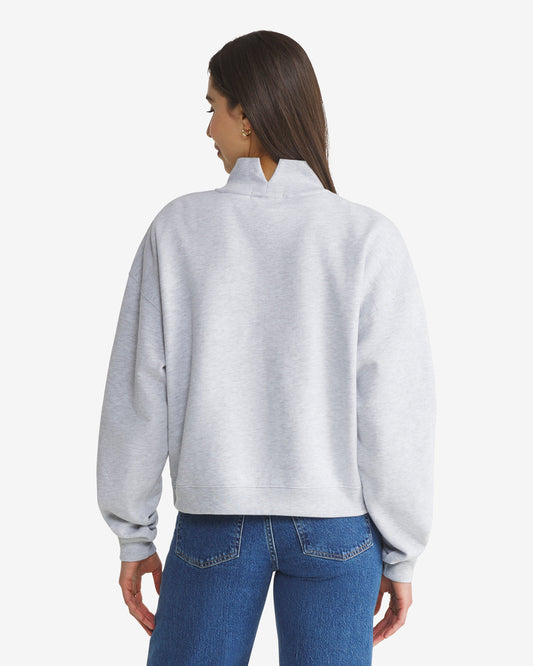 '47 BASICS WOMEN'S MOCK NECK PULLOVER