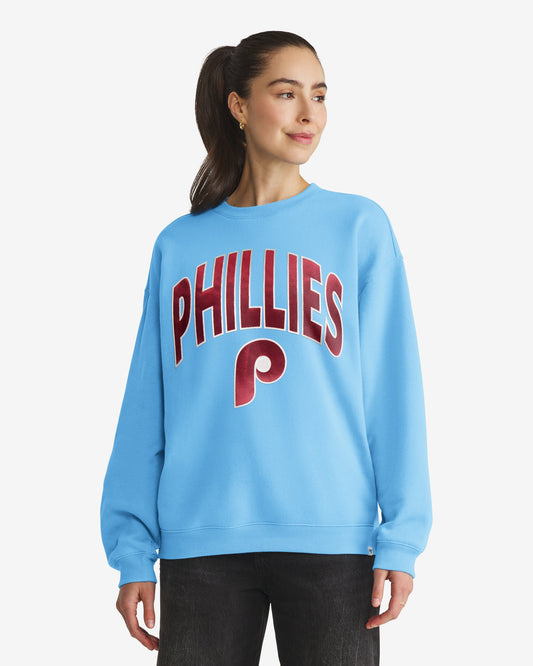 PHILADELPHIA PHILLIES EXTRA INNINGS '47 OVERSIZED CREW WOMENS