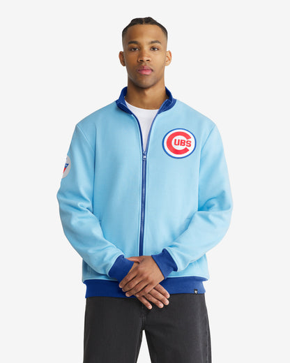 CHICAGO CUBS COOPERSTOWN RELIEF PITCHER '47 PIQUE TRACK JACKET