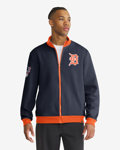 DETROIT TIGERS COOPERSTOWN RELIEF PITCHER '47 PIQUE TRACK JACKET
