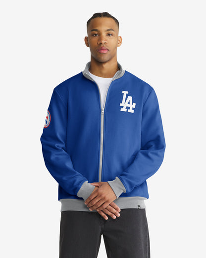 LOS ANGELES DODGERS COOPERSTOWN RELIEF PITCHER PIQUE '47 TRACK JACKET