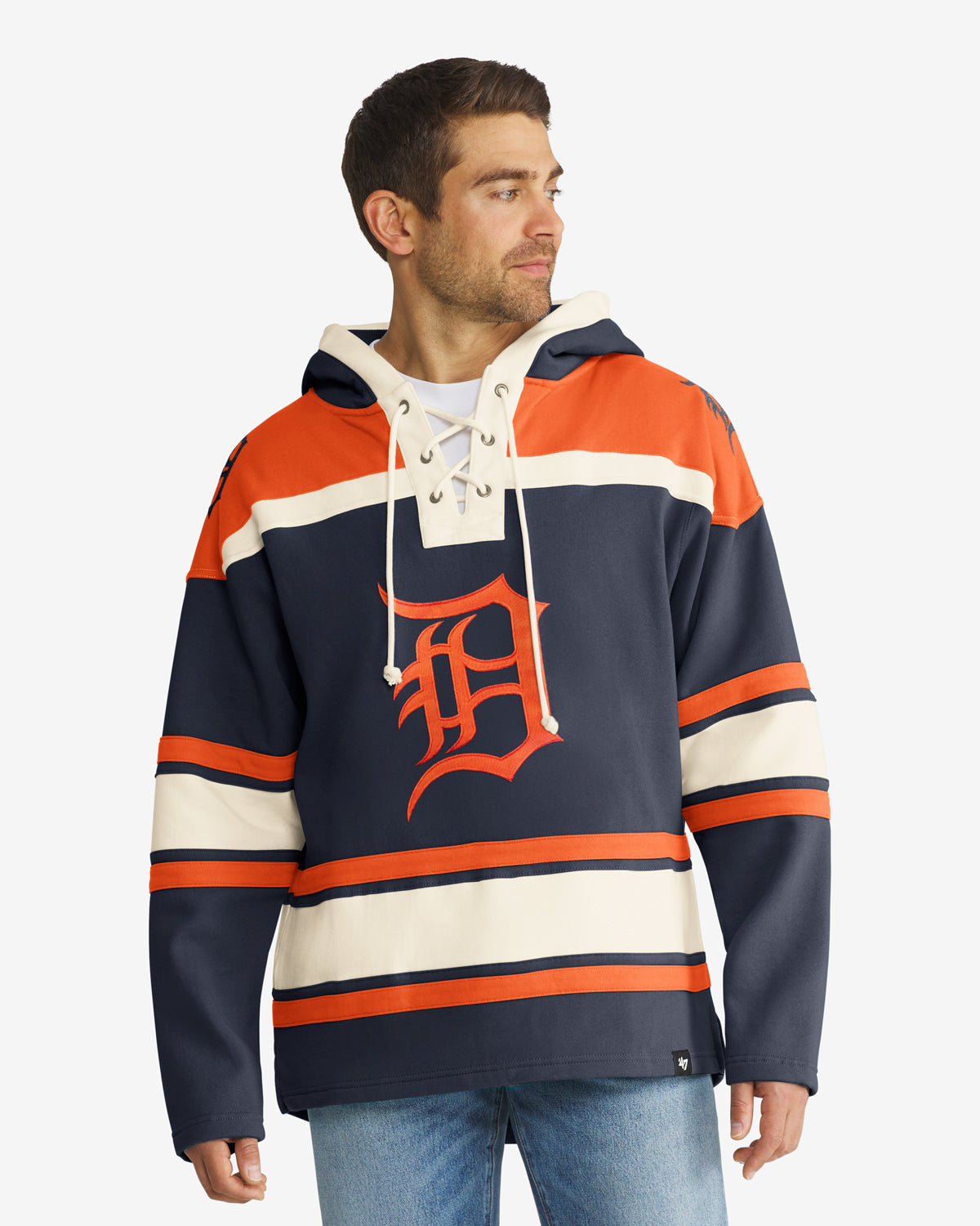 DETROIT TIGERS SUPERIOR '47 LACER HOOD