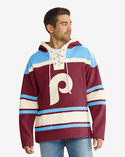 PHILADELPHIA PHILLIES COOPERSTOWN SUPERIOR '47 LACER HOOD