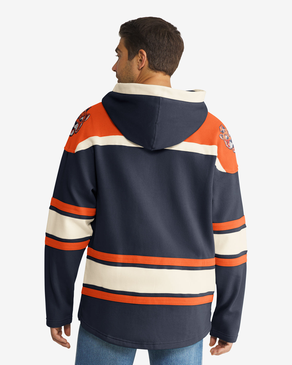 AUBURN TIGERS VINTAGE SUPERIOR '47 LACER HOOD
