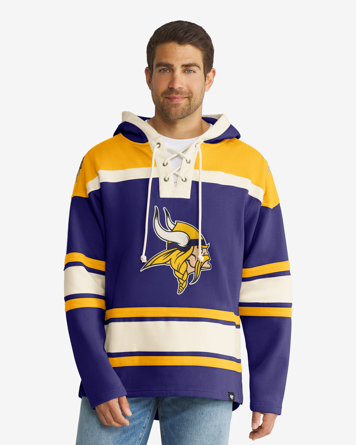 MINNESOTA VIKINGS SUPERIOR LACER HOOD MENS